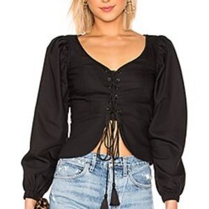 REVOLVE “The Lauren Blouse” by L’Academie